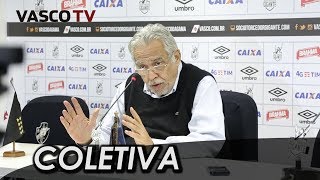 Presidente Eurico Miranda concede entrevista coletiva em São Januário [upl. by Tolkan]