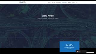 portfolio website airdata europe [upl. by Ruosnam]