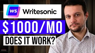 Writesonic AI Complete Tutorial Make Money With This AI Writer In 2024 [upl. by Yrocal]