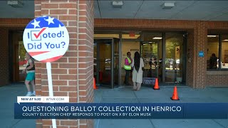 Henrico registrar strikes back after Elon Musk questions county voter turnout in 2020 election [upl. by Dnarud515]