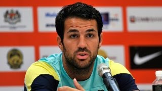 Cesc Fábregas pledges future to Barcelona scuppering Manchester United [upl. by Akierdna]