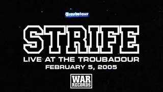 STRIFE  LIVE AT THE TROUBADOUR FULL SET [upl. by Mcleod]