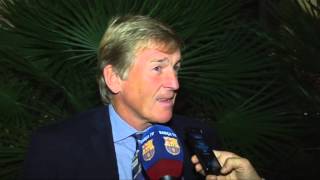 Kenny Dalglish interview about Luis Suárez and FC Barcelona [upl. by Harret]