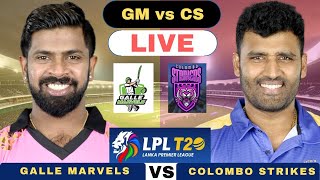 LPL Live Galle Marvels vs Colombo Strikers Live  GM vs CS Live 5th Match Lanka Premier League 2024 [upl. by Nnazus]