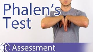 Phalens Test  Carpal Tunnel Syndrome Diagnosis [upl. by Ansaev]