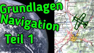 Grundlagen Navigation Teil 1  PROP FREI  Ultraleicht Fliegen Lernen [upl. by Enomyar]