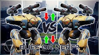 WR 🔥 Tsar Rebalance BEFORE VS AFTER – Maxed Titan Comparison  War Robots [upl. by Annayr]