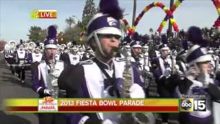 2013 Fiesta Bowl Parade  Pride of Wildcat Land [upl. by Ahsercel]