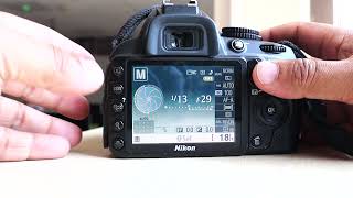 SETTINGS FOR NIKON D3100 [upl. by Noyrb929]