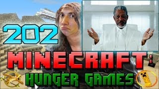 Minecraft Hunger Games wMitch Game 202  Morgan Freeman [upl. by Noiz]