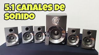 SISTEMA DE AUDIO LOGITECH Z607 51 Unboxing y Review [upl. by Itsirk]