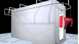 Garmat USA Quantum Parts Jamming Tunnel amp Paint Spray Booths [upl. by Kirsteni287]