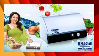 Kent Vegetable amp Fruit Cleaner Unboxing Review  Gaurang Malhotra [upl. by Negrom]