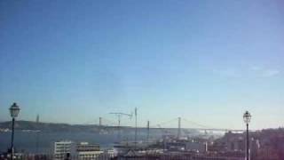 Miradouro de Santa Catarina good place to chill after work in Lisbon video 39 [upl. by Masha]