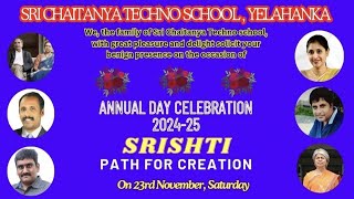 Srishti 202425  SRI CHAITANYA TECHNO SCHOOL  PrePrimary amp Primary  LIVE [upl. by Rayle]