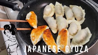 How to make Japanese Gyoza  Japanese Recipe [upl. by Nalani]