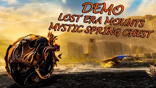 Guild Wars 2  Lost Era Mounts amp Mystic Spring Chest Demo [upl. by Lynd]