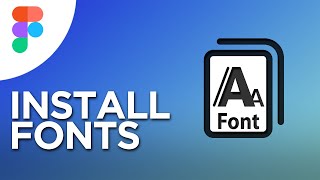 How to add fonts in figma  how to install fonts full guide [upl. by Nellak]