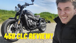 CFMOTO 450 CLC BOBBER REVIEW  The Coolest Bike For Under 10K [upl. by Alahsal]