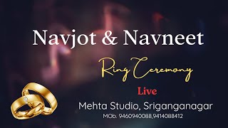 Live Ring Ceremony Of Navjot amp Navneet [upl. by Grath]