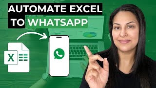 Send WhatsApp Messages from Excel Tutorial [upl. by Shaina]