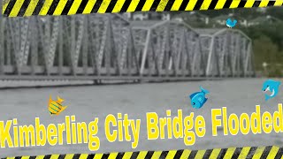 Kimberling City bridge closed Table Rock Lake flooding 2017 Missouri [upl. by Eerrehs]