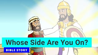 Bible story quotWhose Side Are You Onquot  Primary Year B Quarter 3 Episode 11  Gracelink [upl. by Gombosi813]