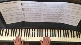 Kathleen Mavourneen  Irish Favorites  Easy Piano [upl. by Milone]