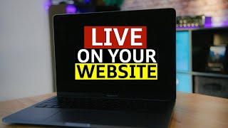 Live Streaming to YOUR WEBSITE  Castrio Live Streaming to Your Site [upl. by Lambert]