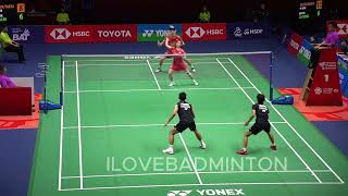 Dechapol PUAVARANUKROHSapsiree TAERATTANACHAI vs KIM Young HyukLEE Yu Lim  Thailand Open 2024 [upl. by Prior]