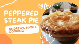 Peppered Steak Pie Recipe [upl. by Seek974]