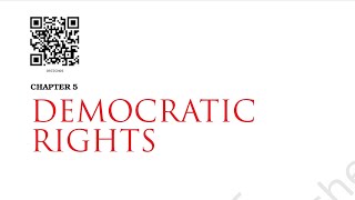 Democratic Rights  Part 2  Class 9 Social Science  Civics [upl. by Dorotea]