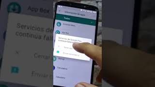 Solución servicio de Google play continúa fallando todos los android fácil y rápido 2023 [upl. by Hannavahs]