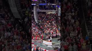 Donald Trumps Campaign Rally at Fiserv Forum in Milwaukee Wisconsin [upl. by Mcmahon]