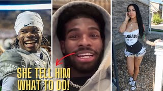 Shedeur Sanders CLOWNS Travis Hunter About His Fiancé Travis RESPONDS To Fan Comments About A Prenup [upl. by Eelyak360]