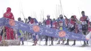 La 20ème Etoile des Saisies Marathon Ski Tour 2014 par Nordic TV [upl. by Adlihtam878]