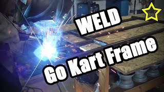 How To Make a Go Kart Frame Go Kart Frame Plans [upl. by Neirda]