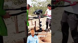 fcnfm machine Effortsaving Fertilization The Art of Using Hand Ground Drills [upl. by Vena]