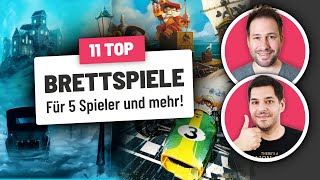 Richtig gute amp einfache Brettspiele für größere Gruppen [upl. by Amor]