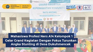 Mahasiswa Profesi Ners Unmuh Jember Gelar MMD 1 Grand Kegitan amp MMD 2 Di Desa Dukuhmencek [upl. by Norac]