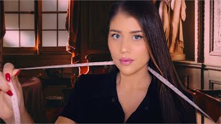 ASMR Roleplay  Measuring You Italian Accent 🇮🇹 [upl. by Armbruster181]