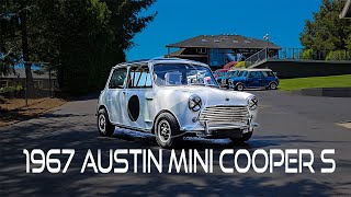 SOLD 30K Genuine REAL 1967 Austin Mini Cooper S Speedwell John Aley [upl. by Llenwahs]