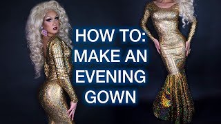 How To Sew An Evening Gown [upl. by Nehgem]