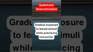 Systematic Desensitization [upl. by Hutchison993]