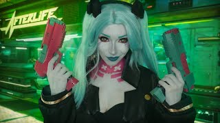 Cyberpunk ASMR A Night with Rebecca at Afterlife 🌃🔥 [upl. by Mccarty587]