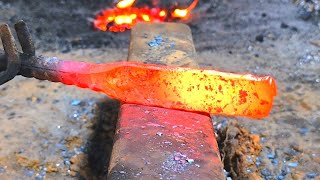 making process amazing knife  Blacksmith [upl. by Ashil336]