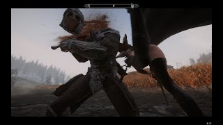 Brutal and Satisfying Skyrim Gameplay  Dismemberment Framework  Battlemage [upl. by Moyra882]