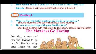 Class 6 English unit 5monkeys go fastinggrade 6 English guidegrade 6 English chapter 5 [upl. by Attenauq]