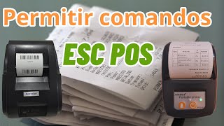 Instalar impresora térmica para ESC POS [upl. by Ahsieit]