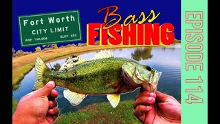 Pond Hopping in Fort Worth TX Looking for Bass Ep 114 [upl. by Ennywg]